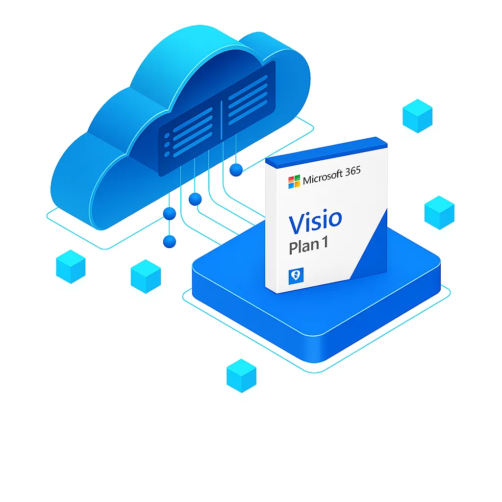 [GOLE-SAAS-MSSW-0048] Microsoft Visio Plan 1 (Annual)