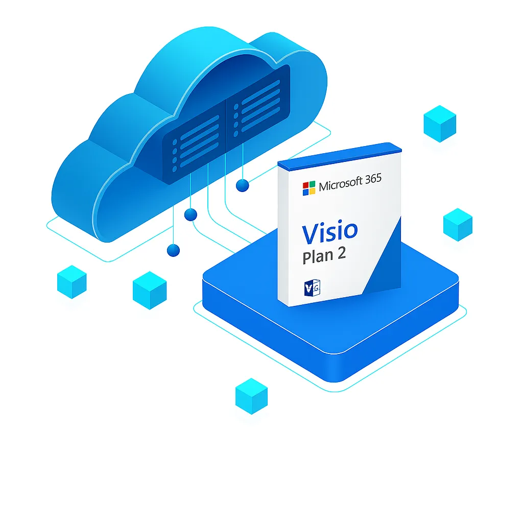 [GOLE-SAAS-MSSW-0051] Microsoft Visio Plan 2 (Monthly)